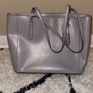 Grey Kate spade purse